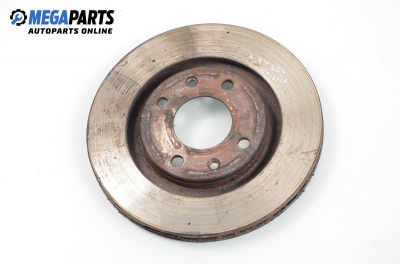 Brake disc for Peugeot 206 2.0 HDI, 90 hp, hatchback, 3 doors, 2000, position: front