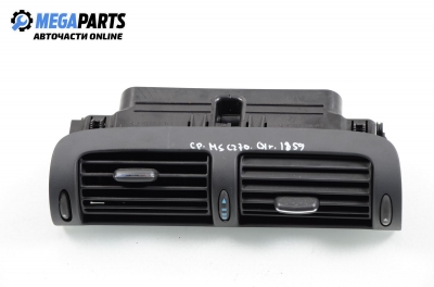 AC heat air vent for Mercedes-Benz C W203 2.7 CDI, 170 hp, sedan, 2001, position: medium