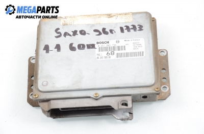 ECU pentru Citroen Saxo 1.1, 60 cp, 3 uși, 1996 № Bosch 0 261 203 736