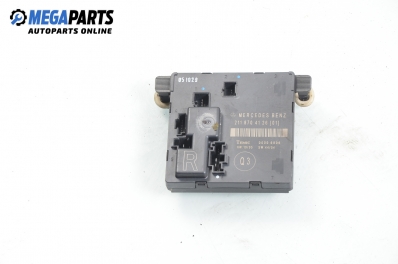 Door module for Mercedes-Benz E-Class 211 (W/S) 2.0 CDI, 122 hp, sedan automatic, 2005, position: rear - right № A 211 870 41 26