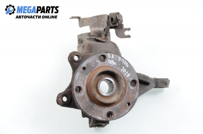 Knuckle hub for Peugeot 306 1.6, 89 hp, hatchback, 5 doors, 1998, position: front - left