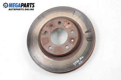 Brake disc for Mazda 6 2.0, 147 hp, hatchback, 2003, position: front