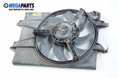 Radiator fan for Ford Fusion 1.4, 80 hp, 2003