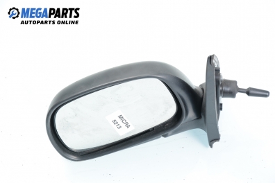 Oglindă pentru Nissan Micra (K11) 1.0 16V, 54 cp, 3 uși, 1995, poziție: stânga