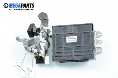 ECU mit zündschlüssel und wegfahrsperre für Mitsubishi Pajero Pinin 1.8 GDI, 120 hp, 3 türen, 2000 № MR420880
