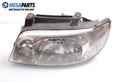 Headlight for Hyundai Matrix 1.5 CRDi, 82 hp, 2004, position: left