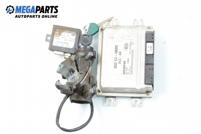 ECU incl. ignition key and immobilizer for Kia Rio 1.5, 95 hp, sedan, 2003 № Siemens 5WY1344C