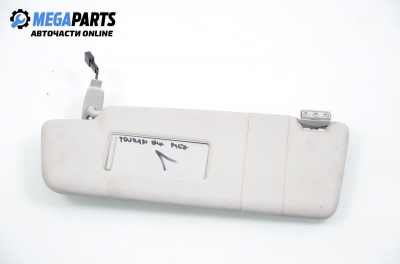 Parasolar for Volkswagen Touran 2.0 TDI, 136 hp, 2004, position: stânga