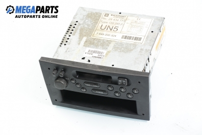 Cassette player for Opel Agila A 1.2 16V, 75 hp, 2001 № Blaupunkt 315276469