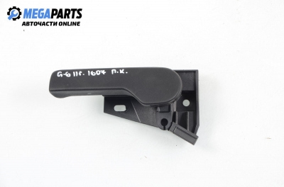 Bonnet release handle for Volkswagen Golf VI 1.4, 80 hp, 2011, position: front