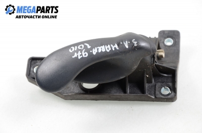 Inner handle for Fiat Marea 1.6 16V, 103 hp, station wagon, 1997, position: rear - left