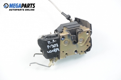 Schloss for Peugeot 307 2.0 HDI, 107 hp, combi, 2003, position: links, vorderseite