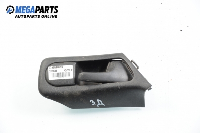 Inner handle for Volkswagen Golf III 1.8, 90 hp, station wagon, 1993, position: rear - right