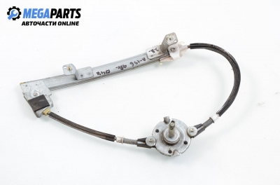 Macara geam cu acționare manuală pentru Alfa Romeo 156 1.8 16V, 144 cp, sedan, 5 uși, 1998, poziție: dreaptă - spate