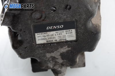 Compresor AC pentru Toyota Yaris 1.3 16V, 86 cp, hatchback, 3 uși, 2002 № Denso 447220-6254