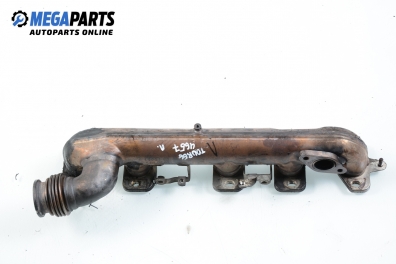 Exhaust manifold for Volkswagen Touareg 5.0 TDI, 313 hp automatic, 2004, position: left