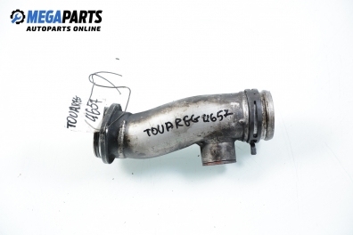 Turbo pipe for Volkswagen Touareg 5.0 TDI, 313 hp automatic, 2004