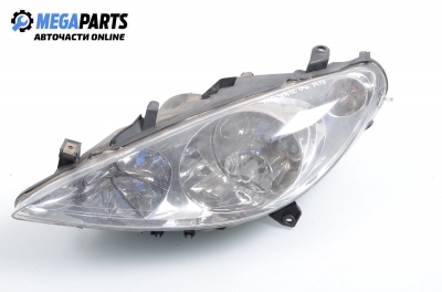 Headlight for Peugeot 307 1.6, 110 hp, cabrio, 2001, position: left