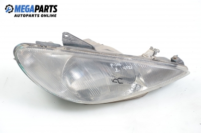 Far pentru Peugeot 206 1.1, 60 cp, hatchback, 3 uși, 2000, poziție: dreapte