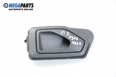 Inner handle for Peugeot 306 1.4, 75 hp, hatchback, 5 doors, 1995, position: front - right