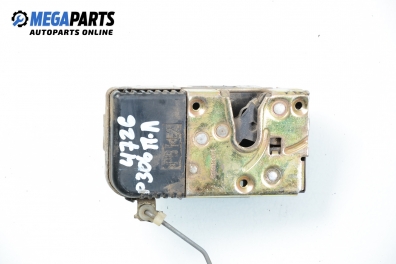 Lock for Peugeot 306 1.4, 75 hp, hatchback, 1995, position: front - left