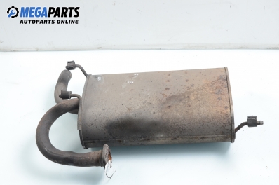 Rear muffler for Nissan X-Trail 2.0 4x4, 140 hp automatic, 2002