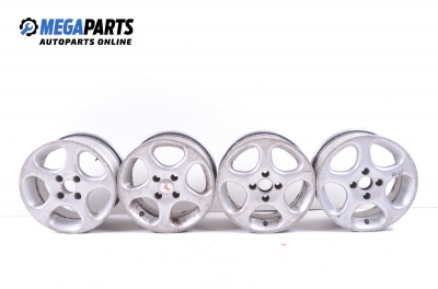 Alloy wheels for Opel Astra F (1991-1998) 14 inches, width 6, ET 38 (The price is for the set)