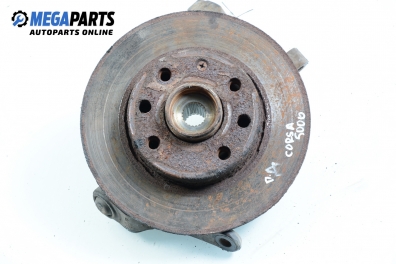 Knuckle hub for Opel Corsa B 1.2 16V, 65 hp, 3 doors, 1998, position: front - right