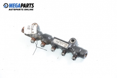 Fuel rail for Mazda 3 1.6 DI Turbo, 109 hp, 2008