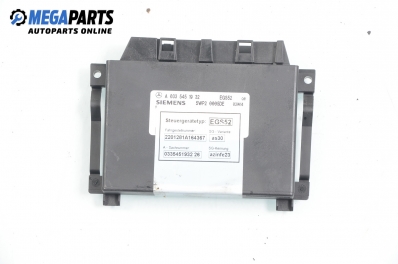 Transmission module for Mercedes-Benz S-Class W220 4.0 CDI, 250 hp automatic, 2000 № A 033 545 19 32