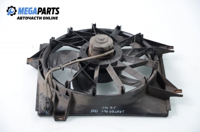 Radiator fan for Hyundai Lantra 1.6 16V, 116 hp, station wagon, 1996