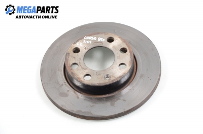 brake disc for Opel Corsa B 1.2, 45 hp, 3 doors, 1995