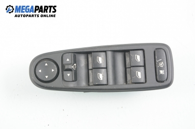 Window and mirror adjustment switch for Citroen C4 Picasso 1.6 HDi, 109 hp automatic, 2009