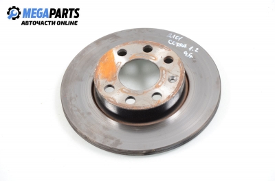 brake disc for Opel Corsa B 1.2, 45 hp, 3 doors, 1995