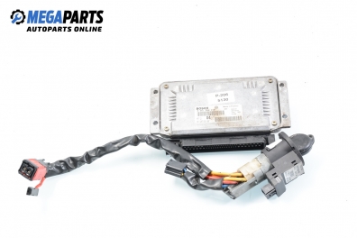 ECU cu cheie de contact și imobilizator pentru Peugeot 206 1.6, 89 cp, hatchback, 5 uși, 1999 № Bosch 0 261 206 216