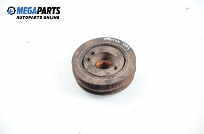 Damper pulley for Toyota Corolla (E110) 1.4, 86 hp, station wagon, 1998