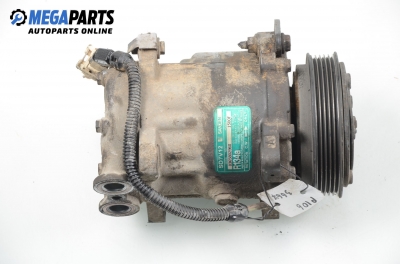 Compresor AC pentru Peugeot 106 1.4, 75 cp, 5 uși, 1999 № Sanden SD7V12