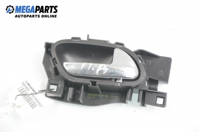 Inner handle for Citroen C4 Picasso 1.6 HDi, 109 hp automatic, 2009, position: front - right № 96555516VD