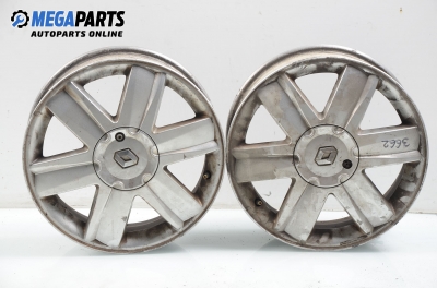 Alloy wheels for Renault Scenic II (2003-2009) 16 inches, width 5.5 (The price is for the set)