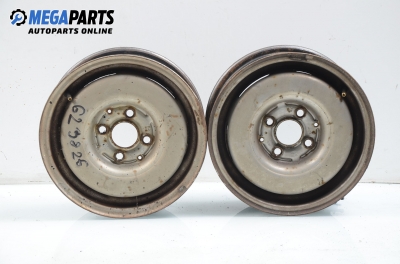 Steel wheels for Volkswagen Golf II (1983-1992) 13 inches, width 5.5, ET 38 (The price is for the set)