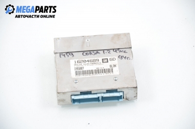 ECU for Opel Corsa B 1.2, 45 hp, 1994 № 16204689