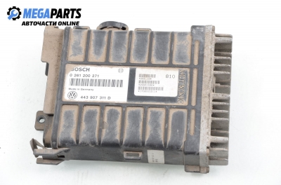 ECU for Volkswagen Passat 1.8, 90 hp, station wagon, 1992 № Bosch 0 261 200 271