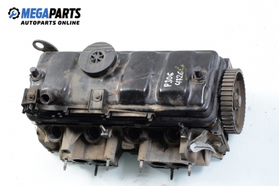 Engine head for Peugeot 306 1.4, 75 hp, hatchback, 5 doors, 1995