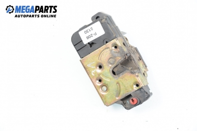 Lock for Peugeot 206 1.6, 89 hp, hatchback, 1999, position: rear - left