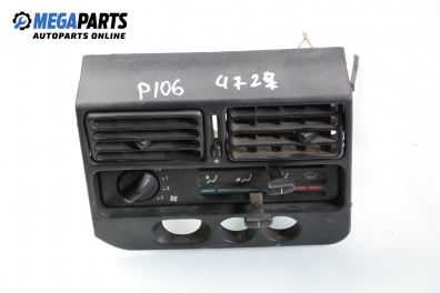 Panel heating for Peugeot 106 1.0, 50 hp, 3 doors, 1999