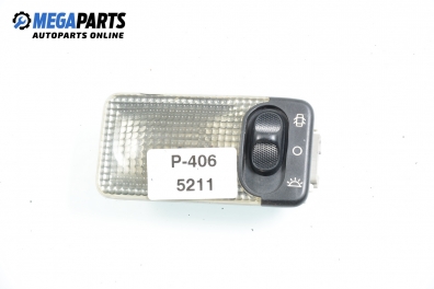 Interior courtesy light for Peugeot 406 2.0 16V, 135 hp, coupe, 2000