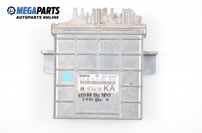 ECU for Opel Vectra B 2.0 16V DI, 82 hp, station wagon, 1997 № Bosch 0 281 001 335 