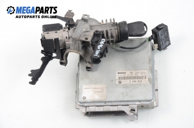 ECU cu cheie de contact și imobilizator pentru BMW 7 (E38) 2.5 TDS, 143 cp, sedan automat, 1996 № Bosch 0 281 001 373