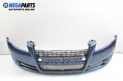 Front bumper for Audi A4 (B7) 2.0 TDI, 140 hp, station wagon, 2004, position: front