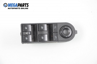 Window and mirror adjustment switch for Opel Astra H 1.6, 105 hp, hatchback, 5 doors, 2004